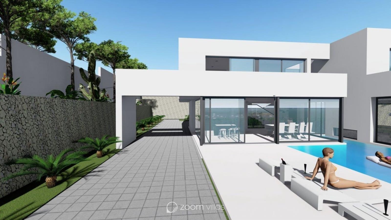 4 bedroom Villa for sale in Calpe / Calp with pool - € 1,675,000 (Ref: 8536888)