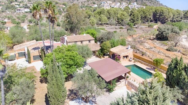 4 makuuhuone Maalaistalo myytävänä paikassa Benissa mukana uima-altaan - 1 295 000 € (Ref: 8537359)