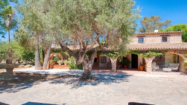 4 makuuhuone Maalaistalo myytävänä paikassa Benissa mukana uima-altaan - 1 295 000 € (Ref: 8537359)