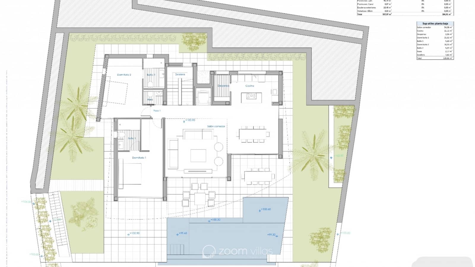 4 soveværelse Villa til salg i Calpe / Calp med swimmingpool - € 2.150.000 (Ref: 8604990)