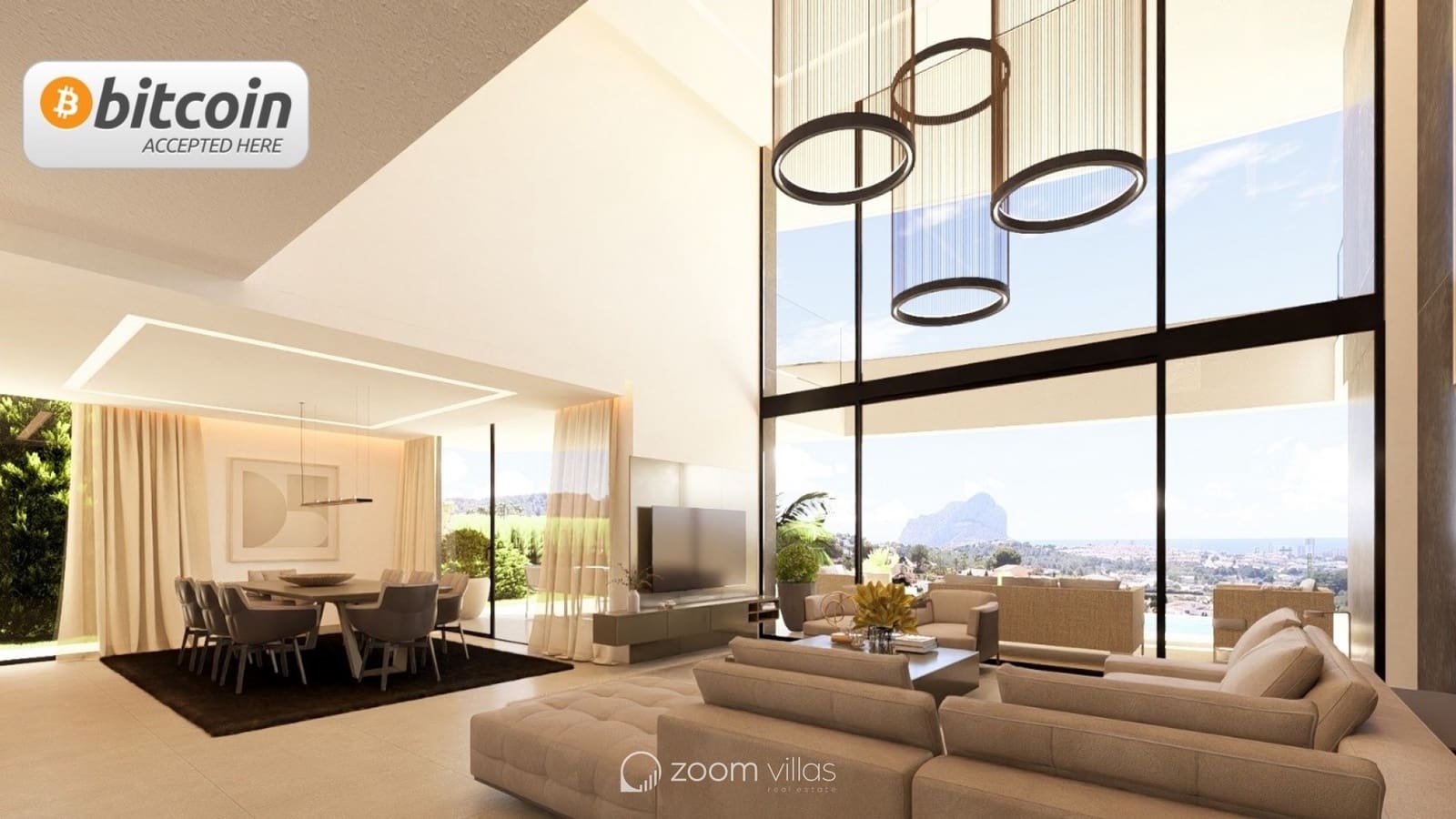 4 soveværelse Villa til salg i Calpe / Calp med swimmingpool - € 2.150.000 (Ref: 8604990)