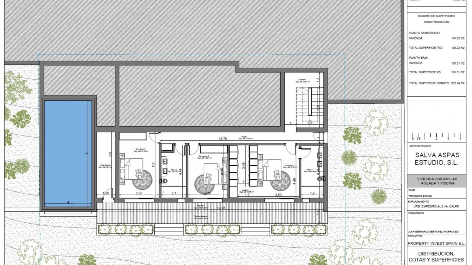 3 bedroom Villa for sale in Calpe / Calp with pool - € 1,345,000 (Ref: 8646204)