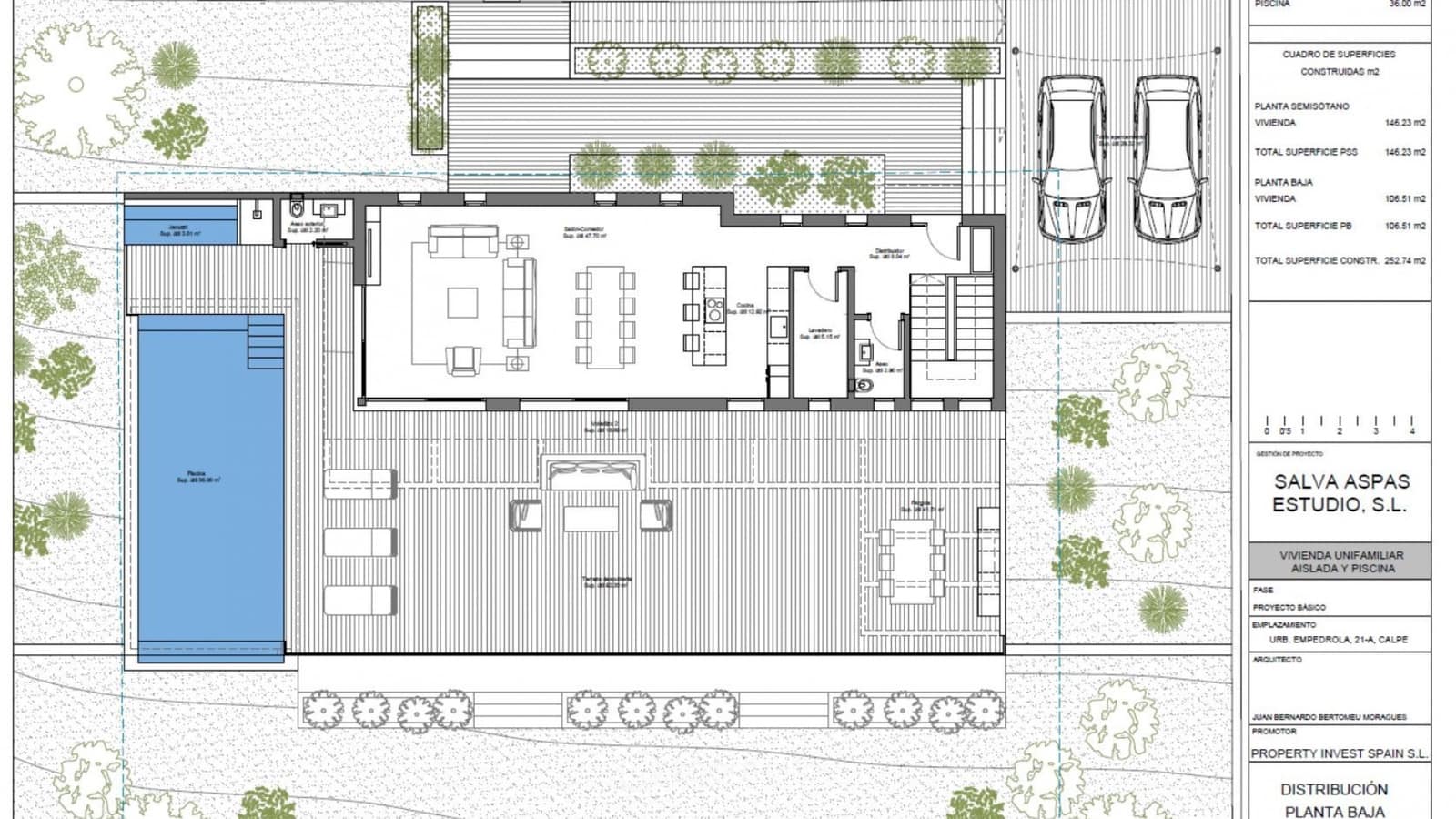 3 bedroom Villa for sale in Calpe / Calp with pool - € 1,345,000 (Ref: 8646204)