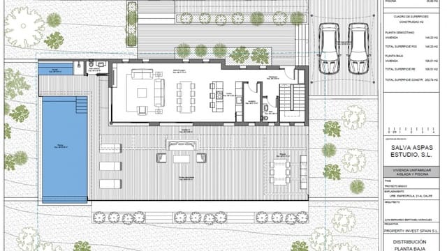 3 chambre Villa/Maison à vendre à Cometa - Carrió, Calpe / Calp avec piscine - 1 345 000 € (Ref: 8646204)