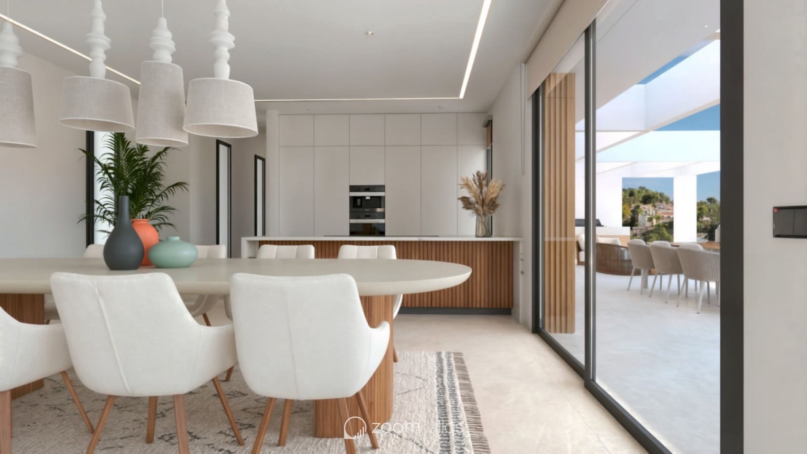 3 bedroom Villa for sale in Calpe / Calp with pool - € 1,345,000 (Ref: 8646204)