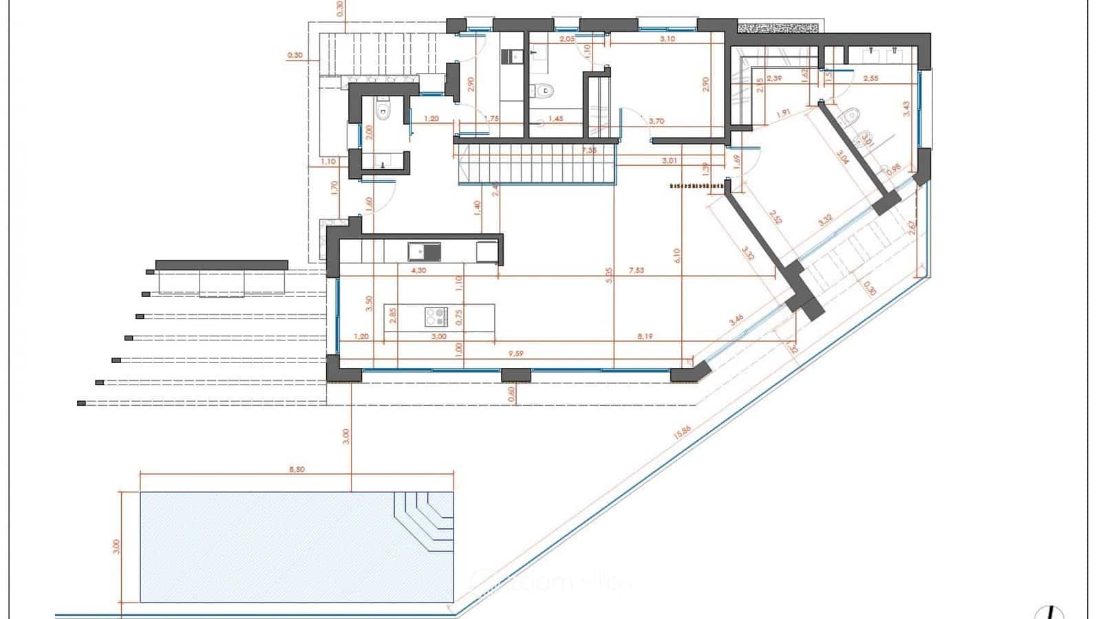 4 slaapkamer Villa te koop in Calpe / Calp met zwembad - € 1.300.000 (Ref: 9008682)
