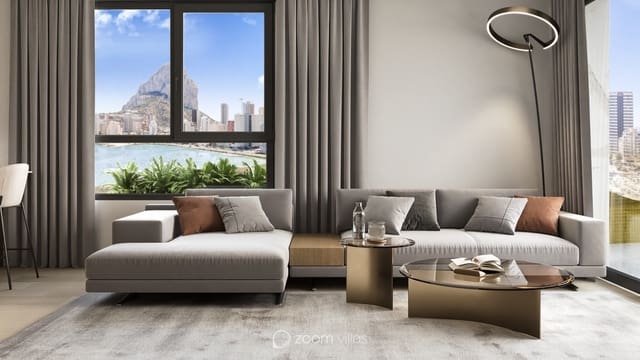 3 bedroom Apartment for sale in Levante - Playa Fossa, Calpe / Calp with pool garage - € 625,000 (Ref: 9012924)