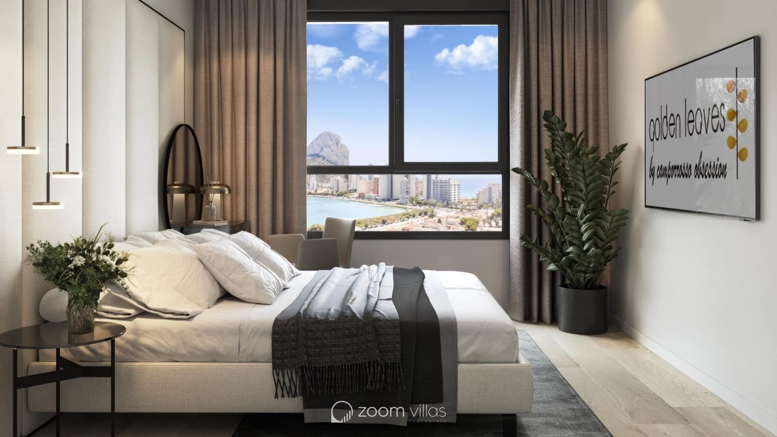 3 makuuhuone Huoneisto myytävänä paikassa Calpe / Calp mukana uima-altaan 
autotalli - 625 000 € (Ref: 9012924)