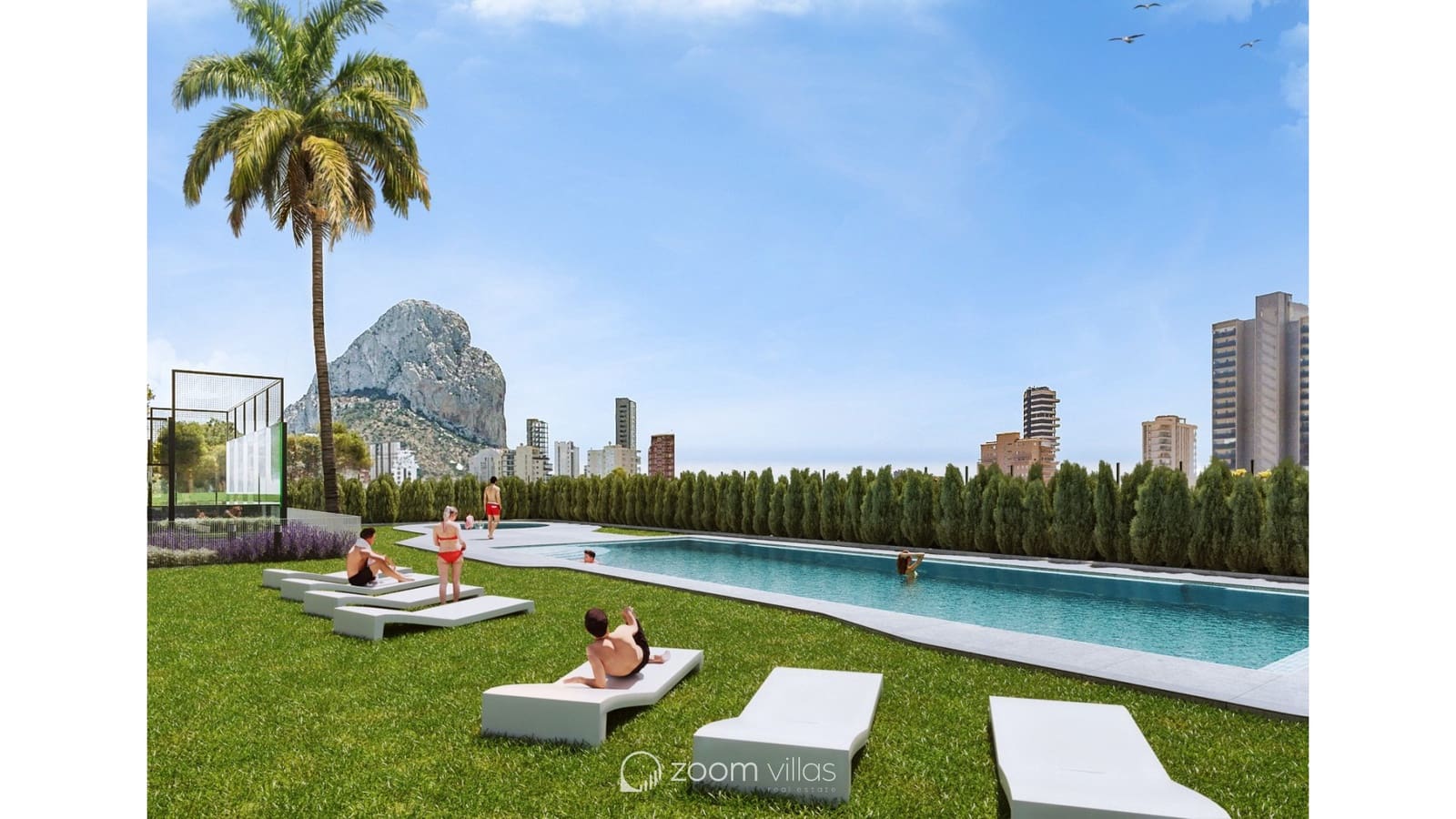 3 makuuhuone Huoneisto myytävänä paikassa Calpe / Calp mukana uima-altaan 
autotalli - 625 000 € (Ref: 9012924)