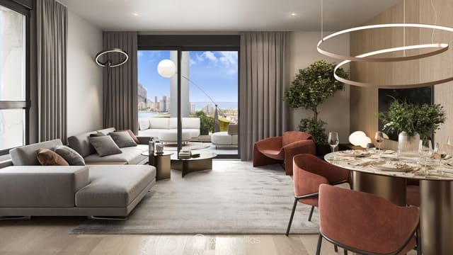 3 bedroom Apartment for sale in Levante - Playa Fossa, Calpe / Calp with pool garage - € 625,000 (Ref: 9012924)