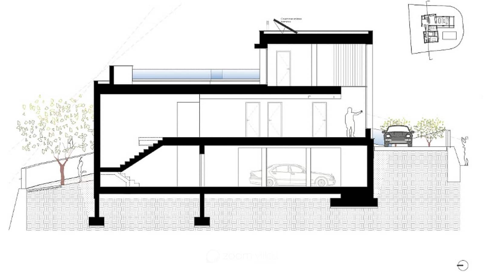 3 soverom Villa til salgs i Moraira med svømmebasseng - € 2 250 000 (Ref: 9023589)