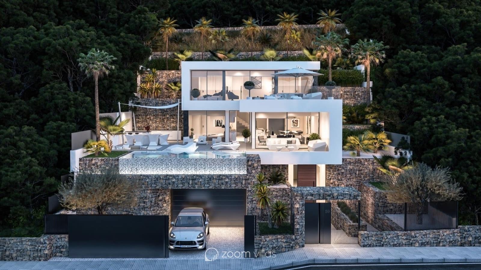 4 camera da letto Villa in vendita in Calpe / Calp con piscina - 1.550.000 € (Rif: 9025060)