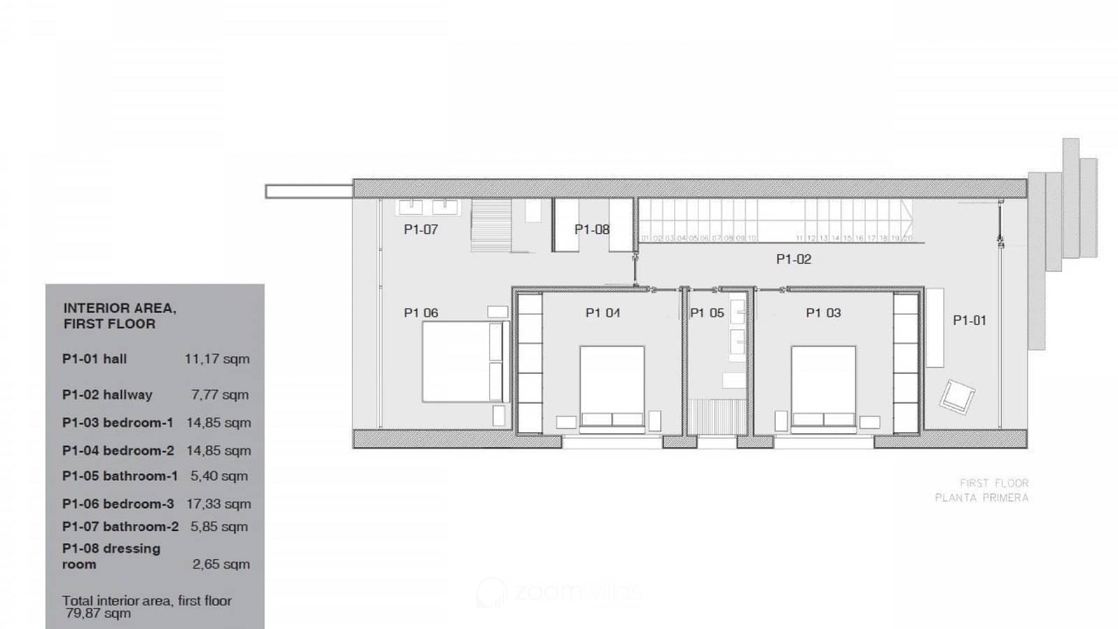 3 makuuhuone Huvila myytävänä paikassa Benissa mukana uima-altaan - 1 495 000 € (Ref: 9041255)