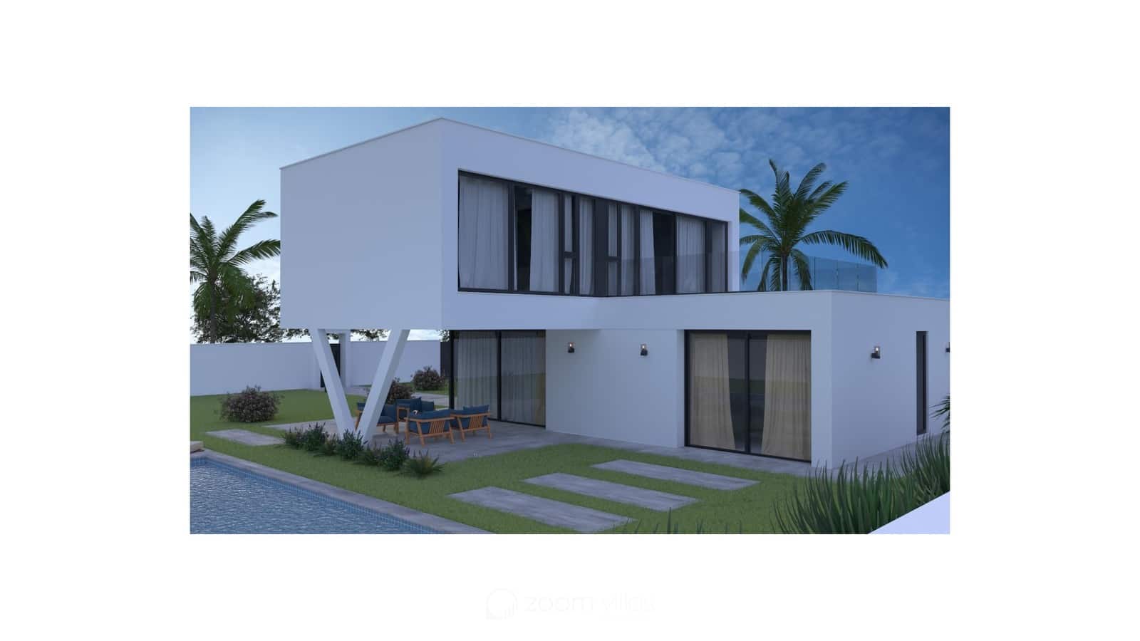 3 soveværelse Villa til salg i Alcalali / Alcanali med swimmingpool - € 940.000 (Ref: 9101415)