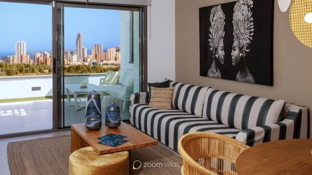 2 makuuhuone Huoneisto myytävänä paikassa Golf Bahía, Finestrat mukana uima-altaan - 440 000 € (Ref: 9114854)