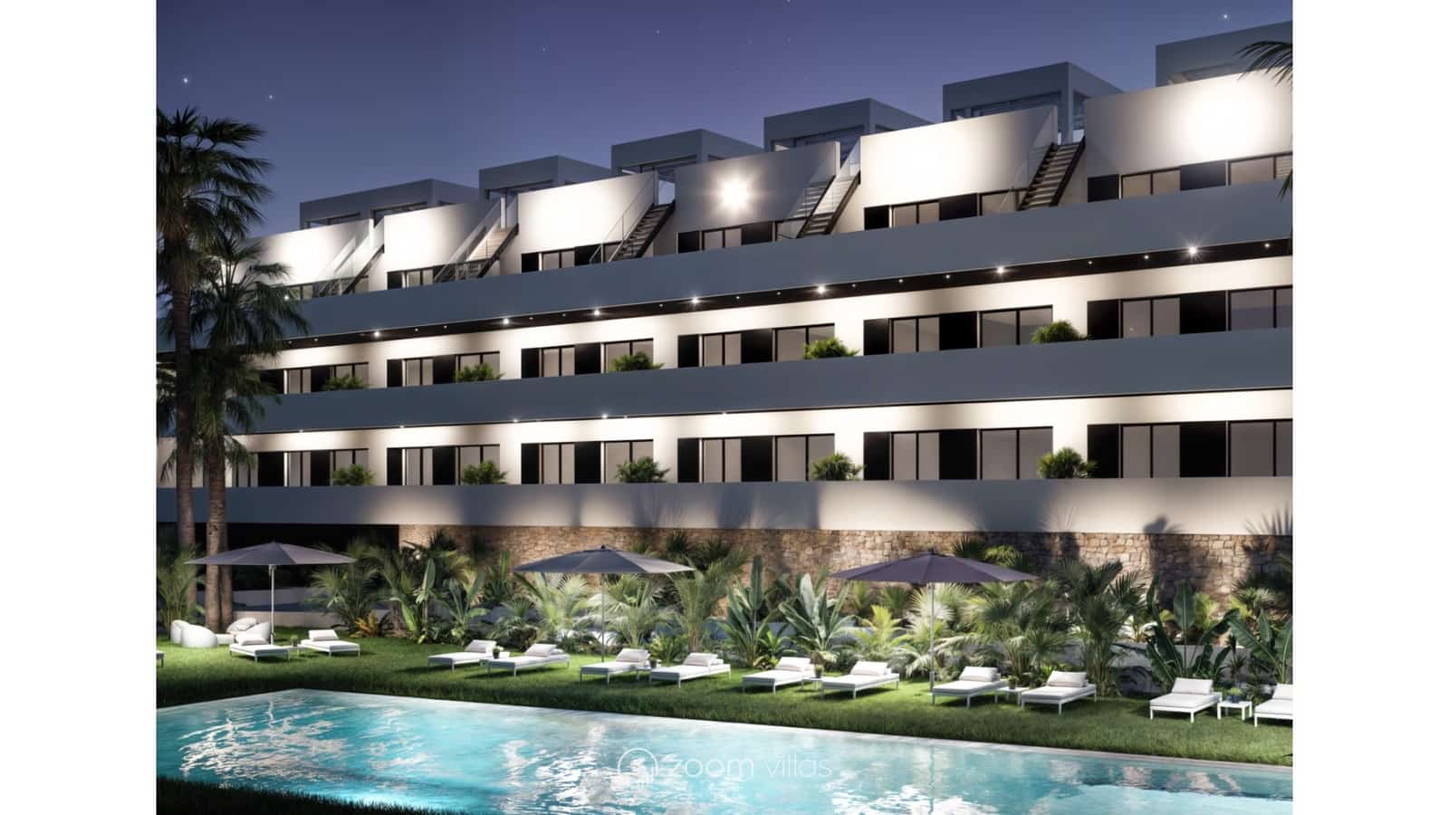 Apartamento de 2 habitaciones en Finestrat en venta con piscina garaje - 309.900 € (Ref: 9146158)