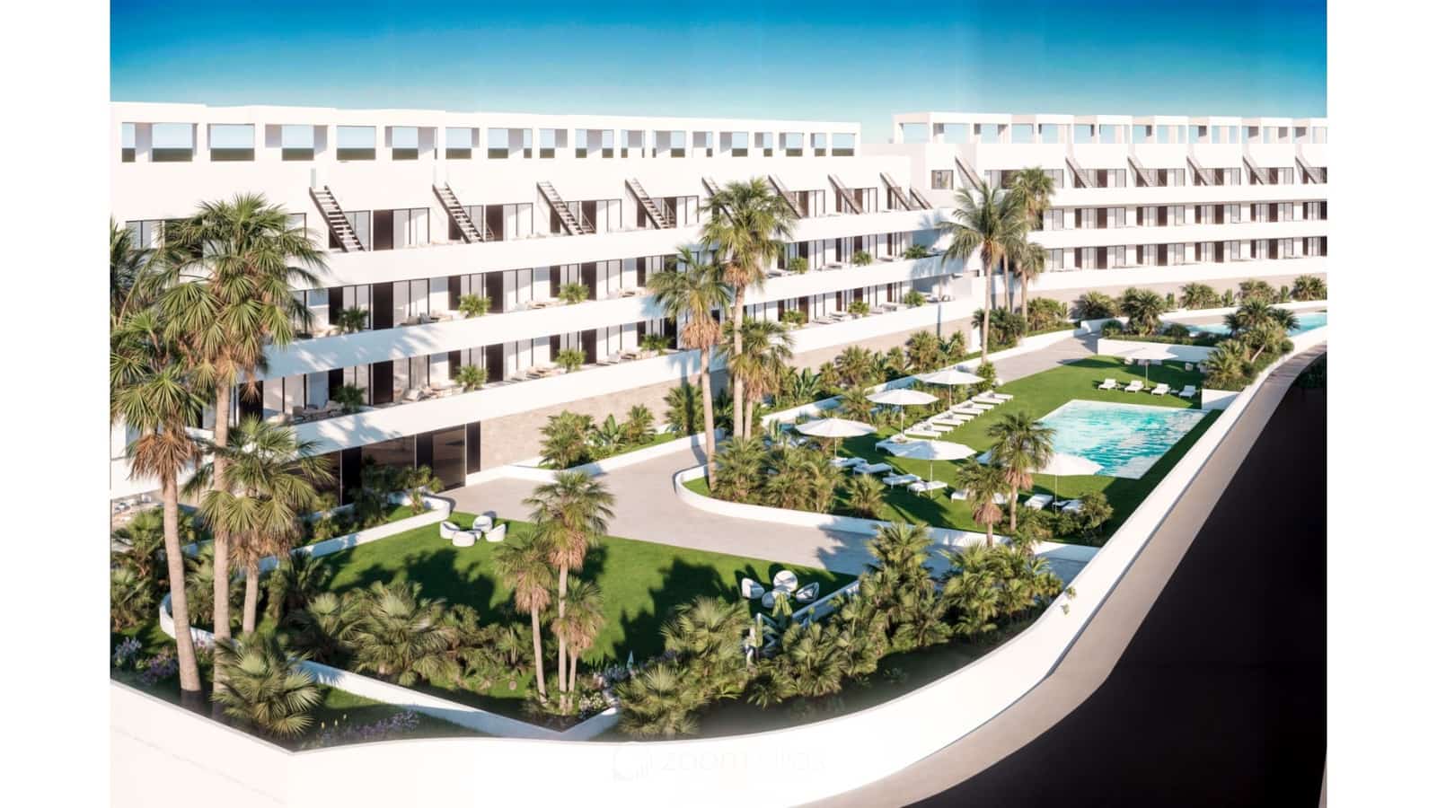 Apartamento de 2 habitaciones en Finestrat en venta con piscina garaje - 309.900 € (Ref: 9146158)