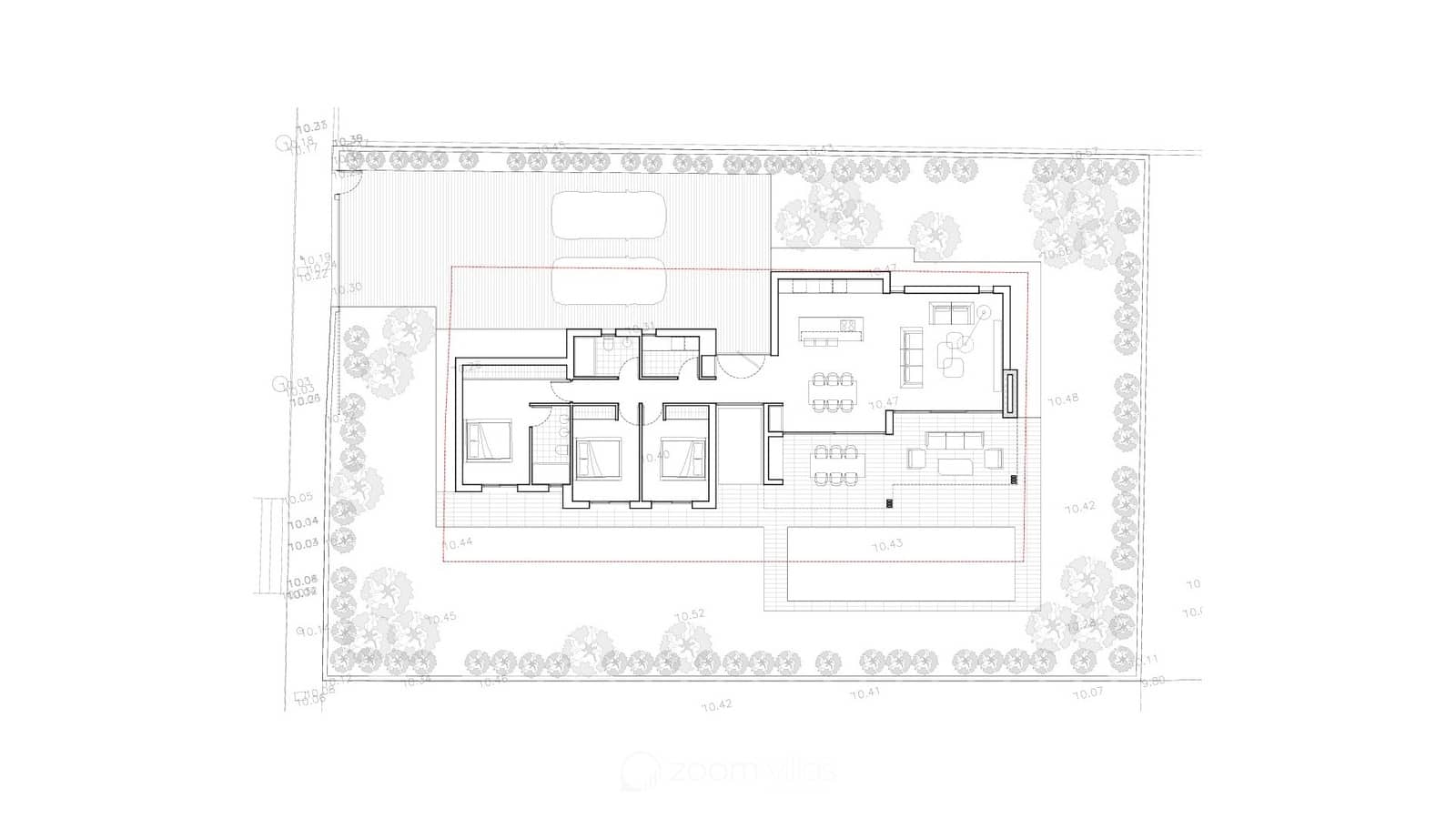 3 chambre Villa/Maison à vendre à Calpe / Calp avec piscine - 1 190 000 € (Ref: 9161442)