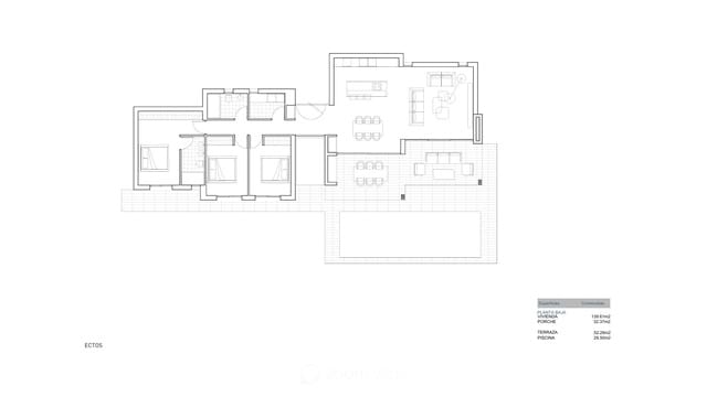 3 chambre Villa/Maison à vendre à Calpe / Calp avec piscine - 1 190 000 € (Ref: 9161442)