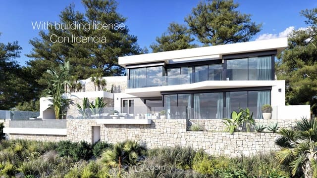 4 makuuhuone Huvila myytävänä paikassa Benissa mukana uima-altaan - 2 450 000 € (Ref: 9161604)