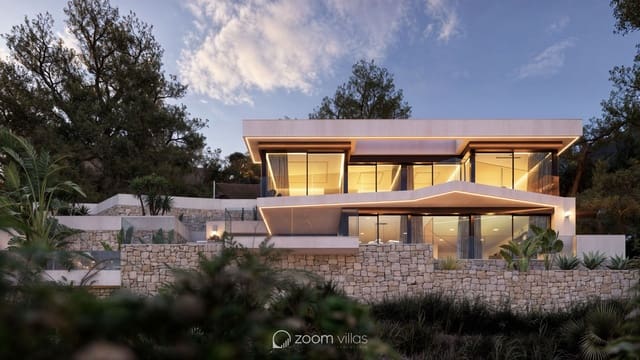 4 makuuhuone Huvila myytävänä paikassa Benissa mukana uima-altaan - 2 450 000 € (Ref: 9161604)