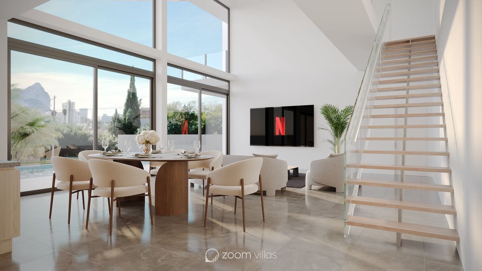 3 bedroom Townhouse for sale in Calpe / Calp with pool - € 1,199,000 (Ref: 9172059)