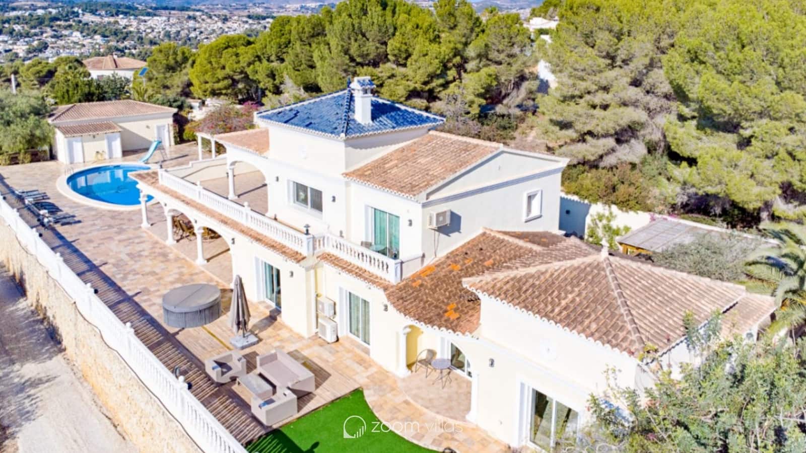 5 Zimmer Villa zu verkaufen in Moraira mit Pool - 2.450.000 € (Ref: 9180097)