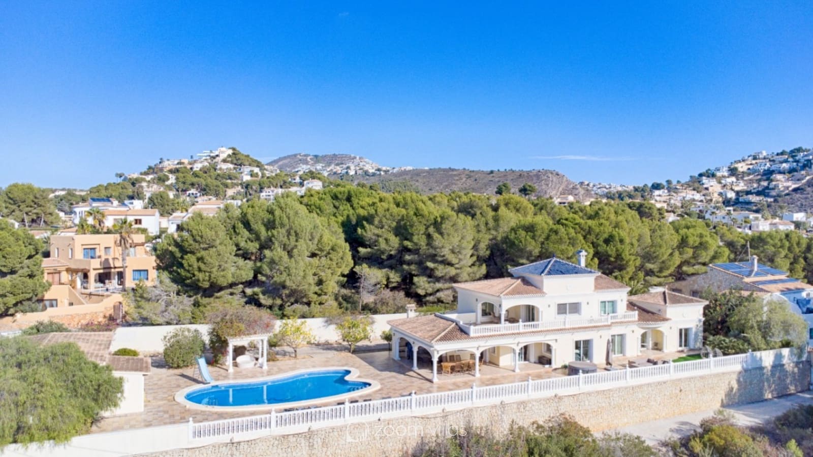 5 Zimmer Villa zu verkaufen in Moraira mit Pool - 2.450.000 € (Ref: 9180097)