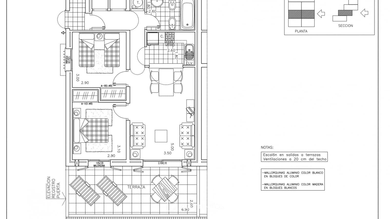 2 bedroom Apartment for sale in Benitachell / Benitatxell with pool - € 305,000 (Ref: 9315247)