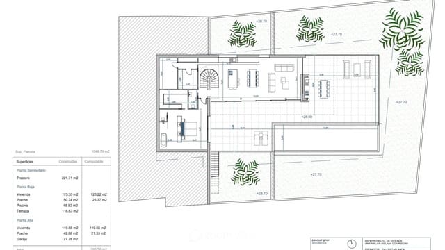 4 camera da letto Villa in vendita in Benimeit - Tabaira, Teulada-Moraira con piscina - 1.990.000 € (Rif: 9322792)