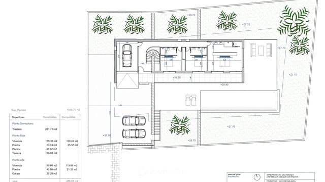 4 camera da letto Villa in vendita in Benimeit - Tabaira, Teulada-Moraira con piscina - 1.990.000 € (Rif: 9322792)