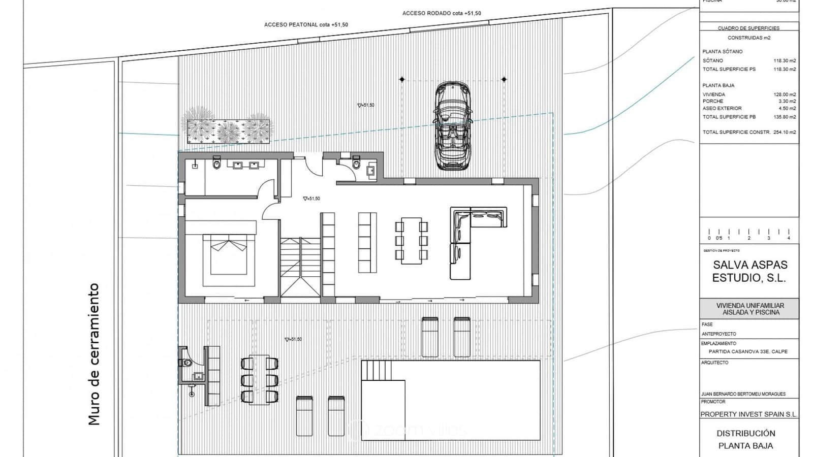 3 bedroom Villa for sale in Calpe / Calp with pool - € 1,290,000 (Ref: 9322812)