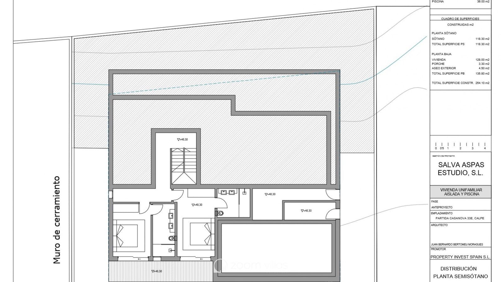 3 bedroom Villa for sale in Calpe / Calp with pool - € 1,290,000 (Ref: 9322812)