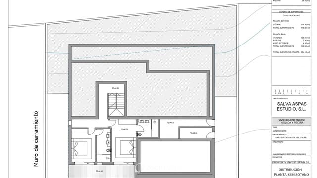 Chalet de 3 habitaciones en Cometa - Carrió, Calpe / Calp en venta con piscina - 1.290.000 € (Ref: 9322812)
