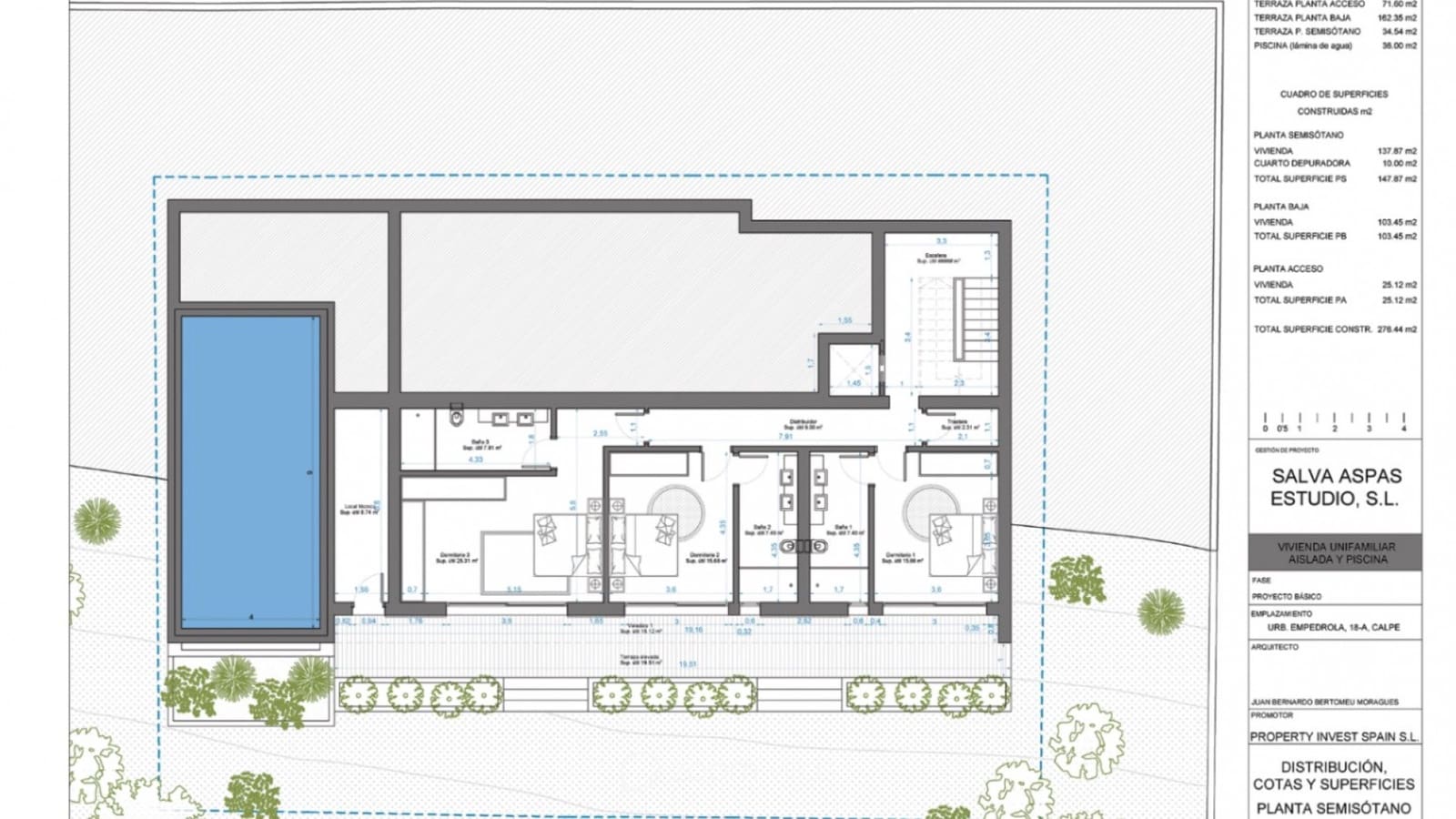3 Zimmer Villa zu verkaufen in Calpe / Calp mit Pool Garage - 1.360.000 € (Ref: 9322814)