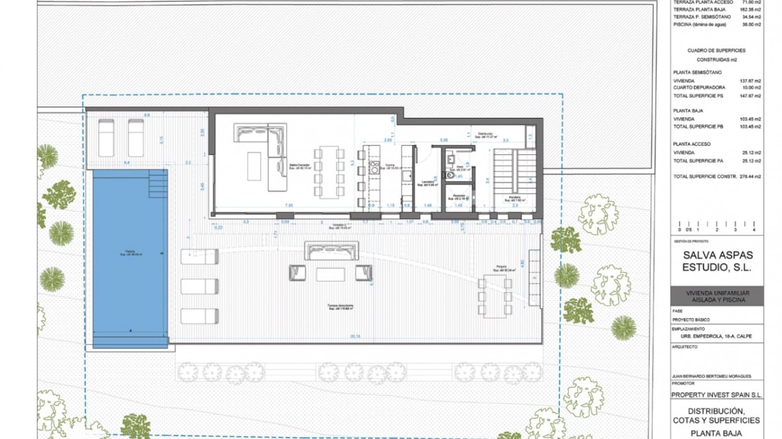 3 Zimmer Villa zu verkaufen in Calpe / Calp mit Pool Garage - 1.360.000 € (Ref: 9322814)