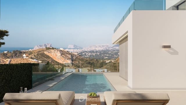 Chalet de 3 habitaciones en Cumbre del Sol, Benitachell / Benitatxell en venta con piscina - 1.590.000 € (Ref: 9347733)