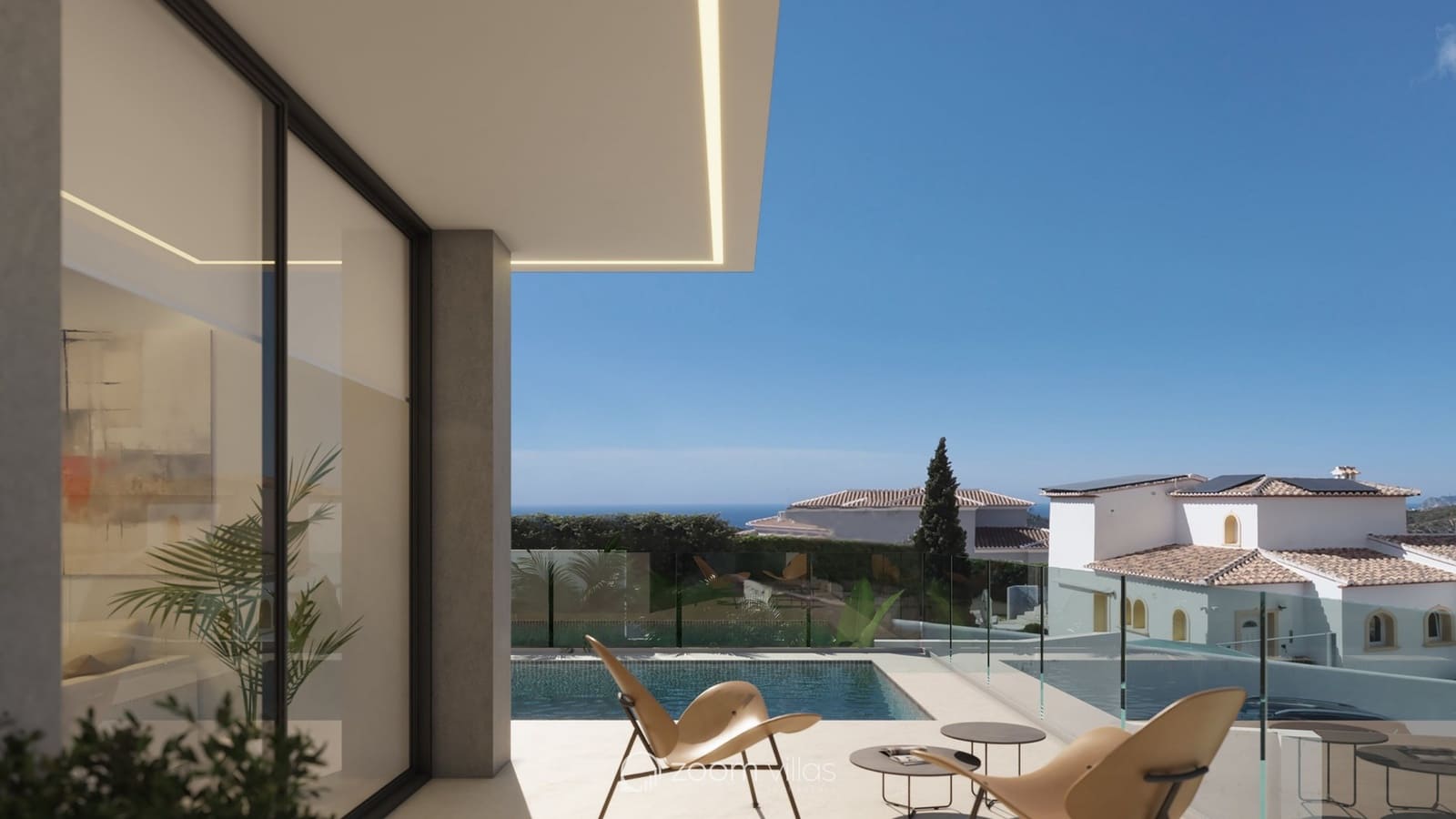 Chalet de 3 habitaciones en Cumbre del Sol en venta con piscina - 1.590.000 € (Ref: 9347733)