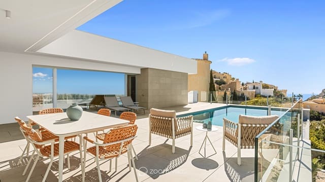 3 sypialnia Willa na sprzedaż w Cumbre del Sol, Benitachell / Benitatxell z basenem garażem - 1 378 000 € (Ref: 9347734)
