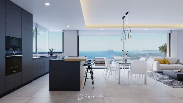 4 Zimmer Villa zu verkaufen in Cumbre del Sol, Benitachell / Benitatxell mit Pool - 2.891.000 € (Ref: 9347736)