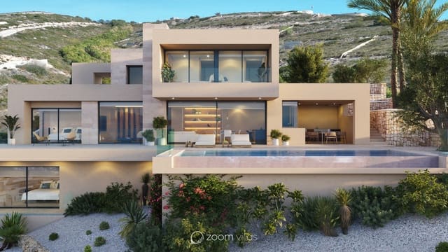 4 Zimmer Villa zu verkaufen in Cumbre del Sol, Benitachell / Benitatxell mit Pool - 2.891.000 € (Ref: 9347736)