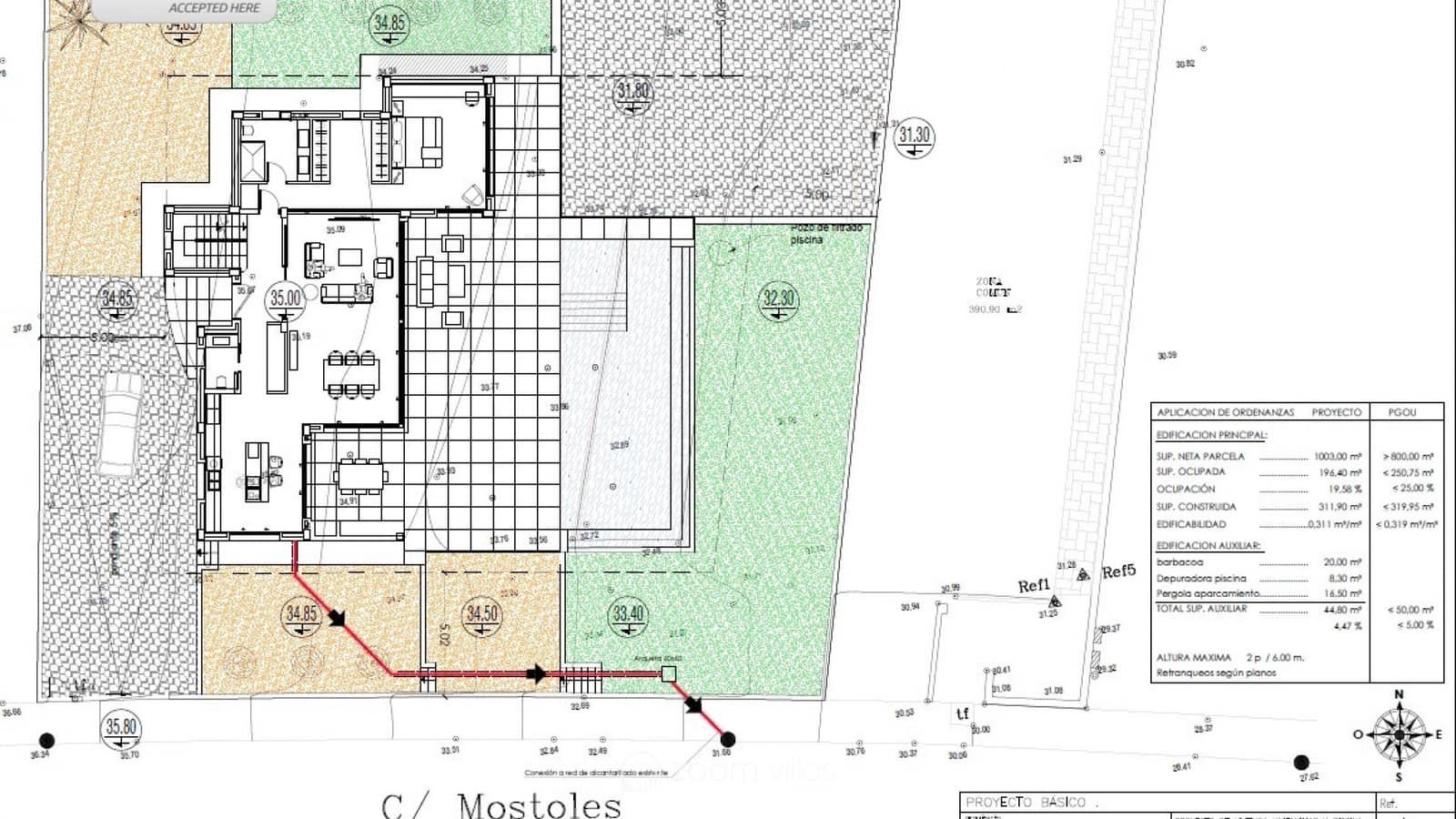 4 chambre Villa/Maison à vendre à Moraira avec piscine - 1 995 000 € (Ref: 9359813)