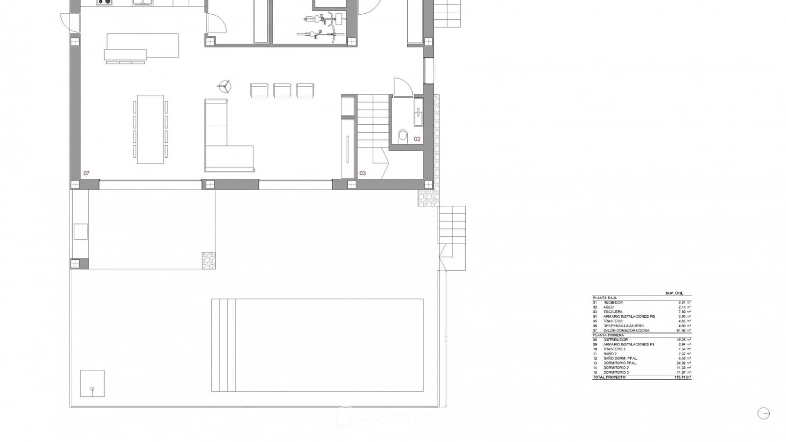 3 soveværelse Villa til salg i Alcalali / Alcanali med swimmingpool - € 765.000 (Ref: 9443779)