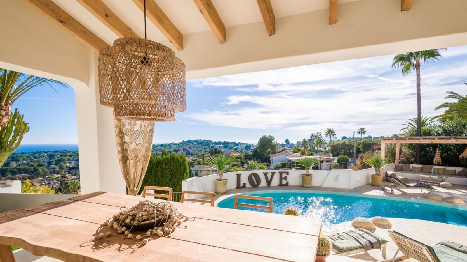 4 sypialnia Willa na sprzedaż w Moraira z basenem - 2 175 000 € (Ref: 9444584)