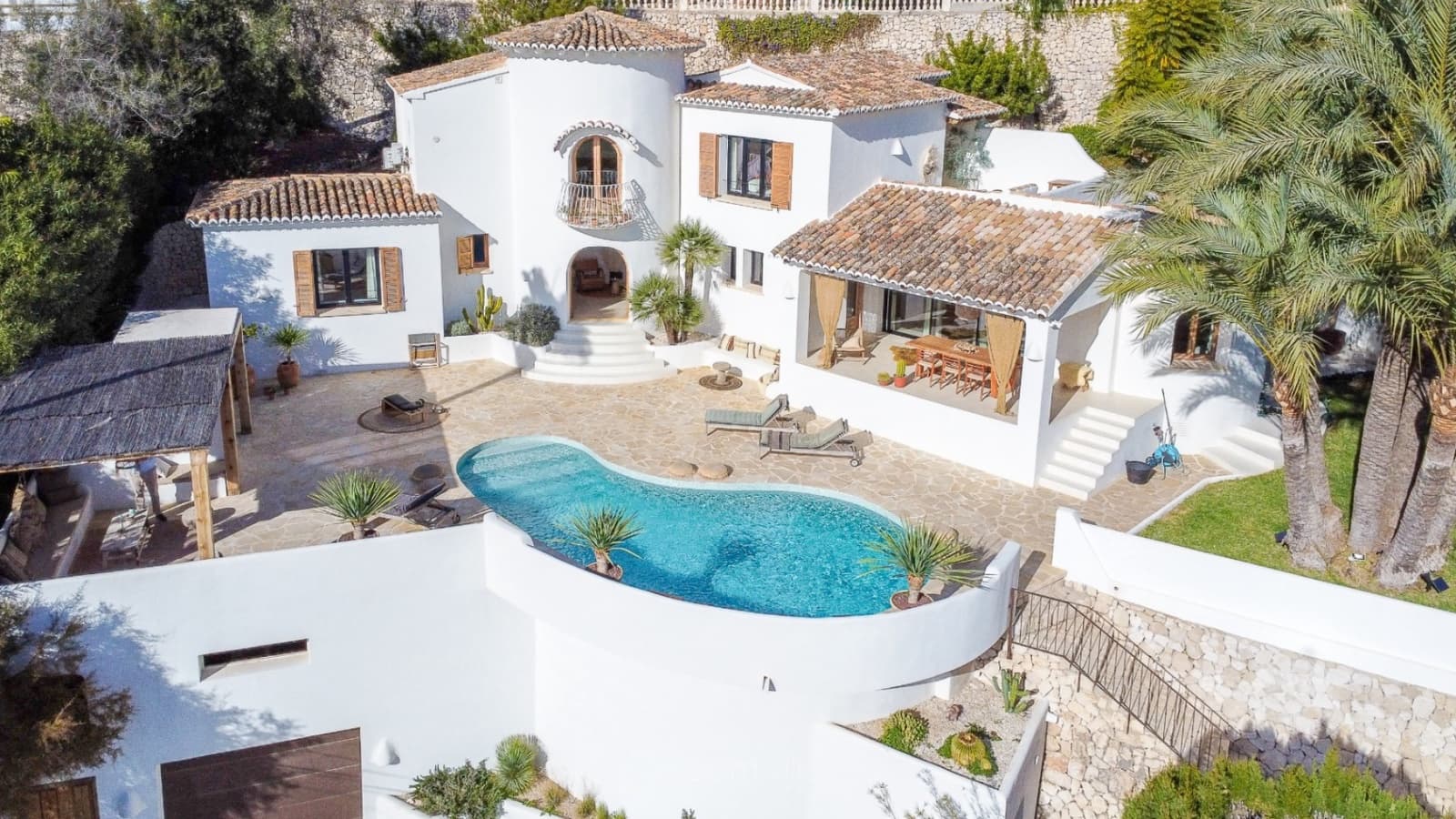 4 sypialnia Willa na sprzedaż w Moraira z basenem - 2 175 000 € (Ref: 9444584)