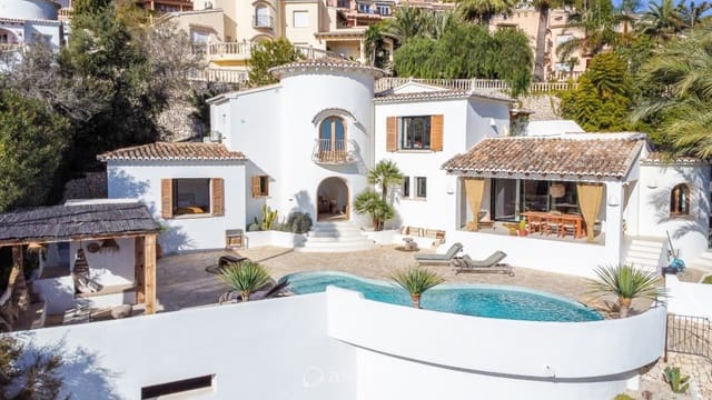 4 sypialnia Willa na sprzedaż w Moraira, Teulada-Moraira z basenem - 2 175 000 € (Ref: 9444584)