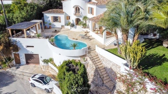 4 sypialnia Willa na sprzedaż w Moraira, Teulada-Moraira z basenem - 2 175 000 € (Ref: 9444584)