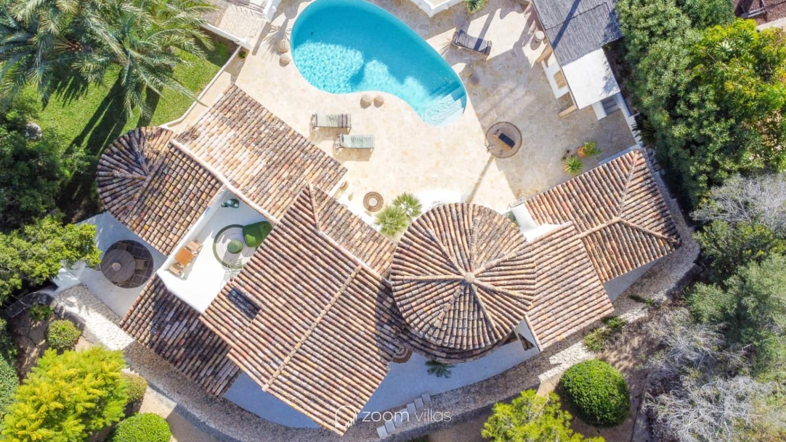 4 sypialnia Willa na sprzedaż w Moraira z basenem - 2 175 000 € (Ref: 9444584)