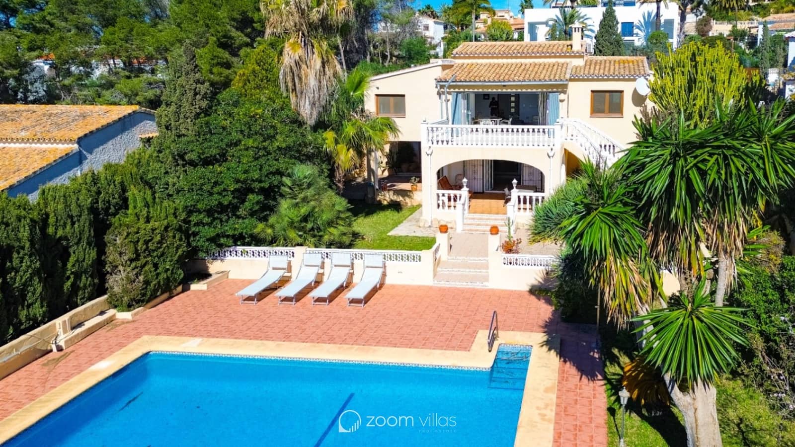 3 makuuhuone Huvila myytävänä paikassa Moraira mukana uima-altaan - 1 795 000 € (Ref: 9479445)