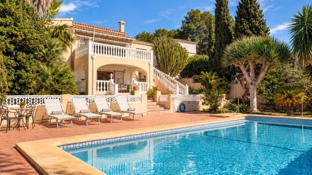 3 Zimmer Villa zu verkaufen in Moraira, Teulada-Moraira mit Pool Garage - 1.425.000 € (Ref: 9479445)